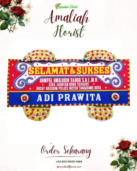 Papan Bunga Ucapan Selamat Rambah